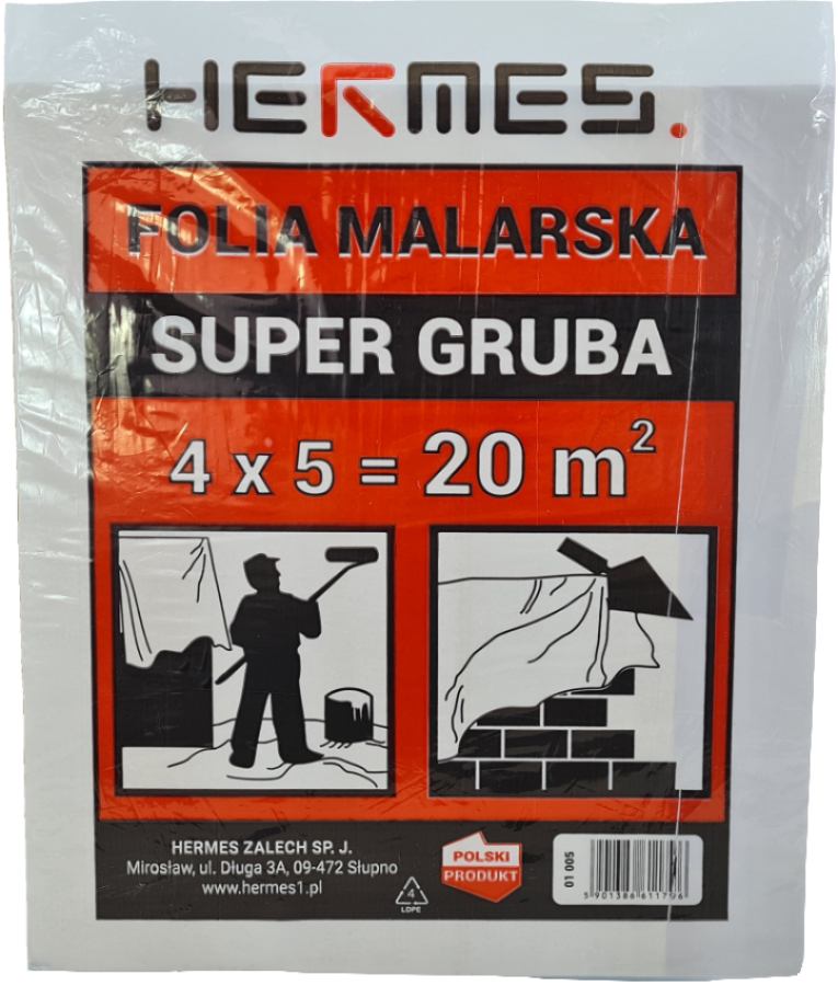 Folia malarska 4x5 SUPER GRUBA (01 005)