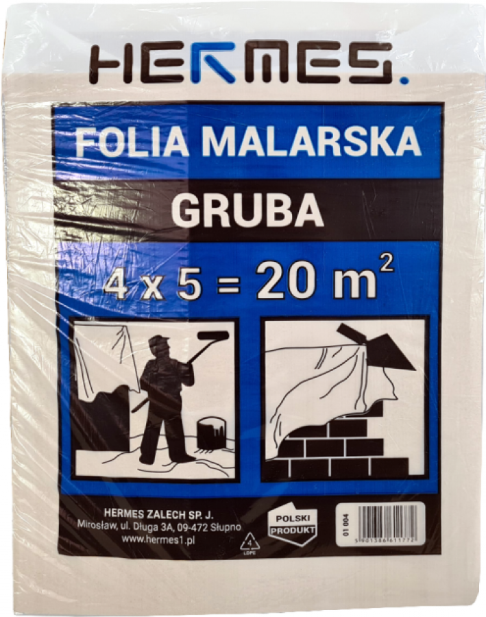 Folia malarska 4x5 GRUBA (01 004)